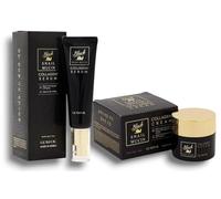 [2xGlamfox] Glamfox - Black Snail Mucin - Face Care Set | Collagen+ | Serum & Cream | Anti-Ageing Facial Treatment | 50g Each