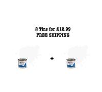 2xHumbrol 22 Enamel White AA0240 Gloss Paint New 14ml Metal Tin