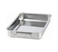 2xIKEA KONCIS 900.990.54 - Roasting tin, stainless steel - 34x24 cm