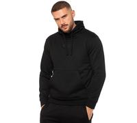(2XL, Black) Enzo Mens Pullover Hoodie