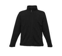 (2XL, Black) Regatta Mens Plain Micro Fleece Full Zip Jacket (Layer Lite)