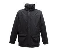 Regatta Vertex III black men's waterproof breathable lined winter jacket #TRA463