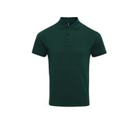Premier Men's Coolchecker Plus Pique Polo With CoolPlus in Bottle Green | Size: 2XL Premier Bottle Green 2XL