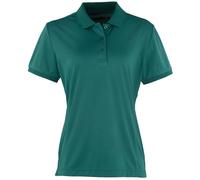 Premier Womens/Ladies Coolchecker Short Sleeve Pique Polo T- RW4402