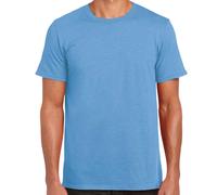 (2XL, Carolina Blue) Gildan Mens Short Sleeve Soft-Style T-Shirt