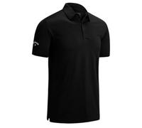 (2XL, Caviar) Callaway Mens Swing Tech Solid Colour Polo Shirt
