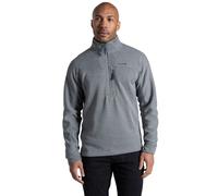 (2XL, Cloud Grey) Craghoppers Mens Torney III Knitlook Half Zip Fleece