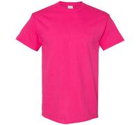 (2XL, Heliconia) Gildan Mens Heavy Cotton Short Sleeve T-Shirt