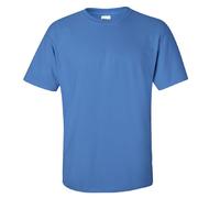 (2XL, Iris) Gildan Mens Ultra Cotton Short Sleeve T-Shirt