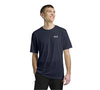 (2XL, Midnight Sky) Jack Wolfskin Mens Vonnan Functional Short Sleeve T-Shirt