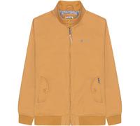 (2XL, Mustard) Lambretta Mens Harrington Casual Zip Up Brushed Cotton Bomber Jacket Coat