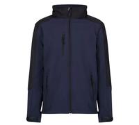 (2XL, Navy Blue) Regatta Reid Mens Softshell Wind Resistant Water Repellent Jacket