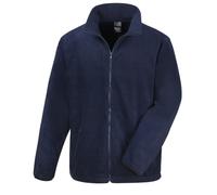 (2XL, Navy Blue) Result Mens Core Fashion Fit Outdoor Fleece Jacket