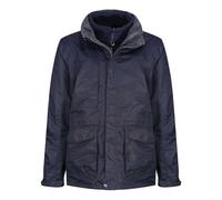 (2XL, Navy/Navy) Regatta Mens Benson III 3-in-1 Breathable Jacket