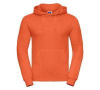 (2XL, Orange) Russell Colour Mens Hooded Sweatshirt / Hoodie