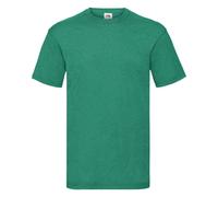 (2XL, Retro Heather Green) Fruit Of The Loom Mens Valueweight Short Sleeve T-Shirt