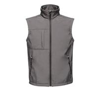 (2XL, Seal Grey/Black) Regatta Mens Octagon II Printable Soft Shell Bodywarmer