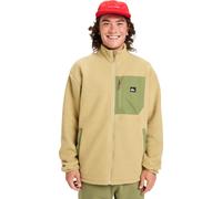 (2XL, Sponge) Quiksilver Mens Clean Coast Breathable Full Zip Fleece