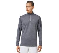 (2XL, Stone Gray Hthr) Oakley Mens 2022 Oakley Gravity Range QTR Heathered Soft Touch Golf Sweater