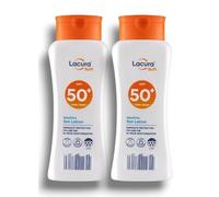 2xLācurā Sun - Aldi | Sensitive Lotion - SPF 50+ | Very High Protection - UVA/UVB | 24 Hour Moisturising | 200mL Each
