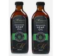 2xMamado Aromatherapy Natural Hemp Oil 150 ml