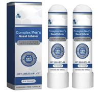 2XNasal Inhaler Stick,Portable Breath Stick For Instant Sinus Relief,Mood Boost,Energy,Vitality,Nasal Inhaler For Driving,Workout,Business Travel,Stress Relief,Mental Clarity,Provides Everyday Comfort