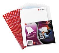 2xNyrex Reinforced Side Opening Pockets A4 90 Micron Embossed (Pack of 25)