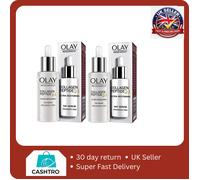 Olay Collagen Peptide Serum for Face, Skincare with Niacinamide 99% Purity and Antioxidant Vitamin E. Advanced Anti Ageing Skin Care with 3 Actions: Strengthens, Restores, Hydrates, 40ml