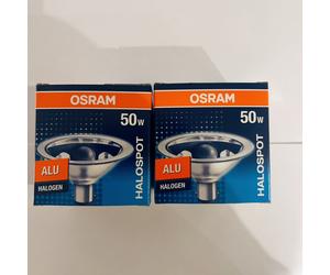 2xOsram 41990 Halospot 70 50W 12V BA15D SP 8D