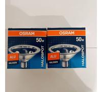 2xOsram 41990 Halospot 70 50W 12V BA15D SP 8D [EEK: G]