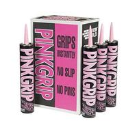 2xPinkgrip Building Adhesive 350ml - 12 Tubes Pink Gr