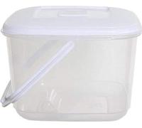 2XPlastic Food Storage Canister with Handle 6.0L