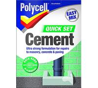 2XQuick Set Cement Polyfilla, 2 kg - Grey