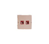 2xRJ45 Simon Basic BMF52.02/12 Computer Double Socket