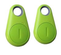2XSmart GPS Tracker For Kids,Water Droplets Shape Wireless Key Finder Locator Mini GPS Tracker, key Finder Fob, Sensor Device Tracker Tag,Suitcase Tracker,Best Dog Tracker,Long RangeTracker (Green)