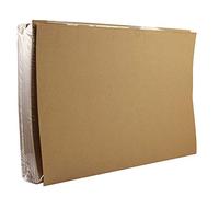 2XSquare Cut Kraftliner Foolscap Buff Folder