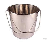 2xToolzone 12 Litre Stainless Steel Bucket