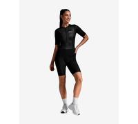 2XU Aero Hex Short Sleeve Trisuit Black White Women - XS