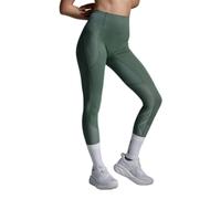 2XU Aero Mesh Hi-Rise Compression Women's Tights | UK L in Olive Leaf/Olive Leaf Reflective