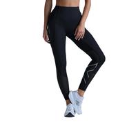 2XU Aero Mesh Hi-Rise Compression Women's Tights | UK XS in Black/Silver Reflective