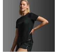 2XU Aero Mesh Tee Black L - Lightweight Breathable Running T-Shirt for Training and Competitions