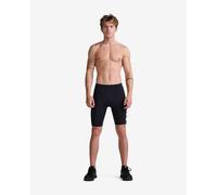 2XU Aero Tri Running Shorts Black White - S