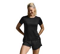 2XU Aero Women's T-Shirt | UK S in Black/Silver Reflective