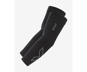 2XU Compression Arm Sleeves Flex Run hoses black gray red - M