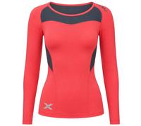 2XU Compression Long Sleeve Womens Pink Top WA2270A_TGN_GRY