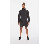 2XU Mens Aero Jacket Black/Silver