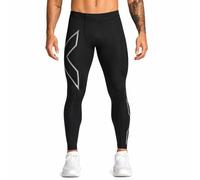 2XU Men's Core Compression Tights, Black/Silver, M UK