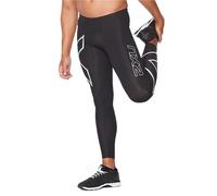 2XU Men's Core Compression Tights, Black/Silver, XS
