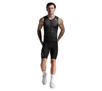 2xu Core Sleeveless Trisuit Black S Men