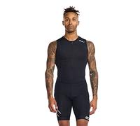 2XU Men's Core Trisuit Black/White, Small